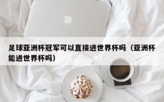 足球亚洲杯冠军可以直接进世界杯吗（亚洲杯能进世界杯吗）