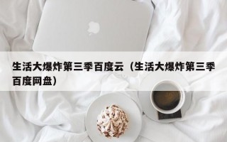 生活大爆炸第三季百度云（生活大爆炸第三季百度网盘）